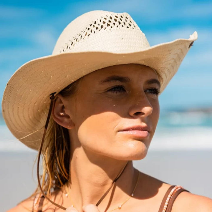 Rip Curl Cowrie Cowgirl Hat Natural