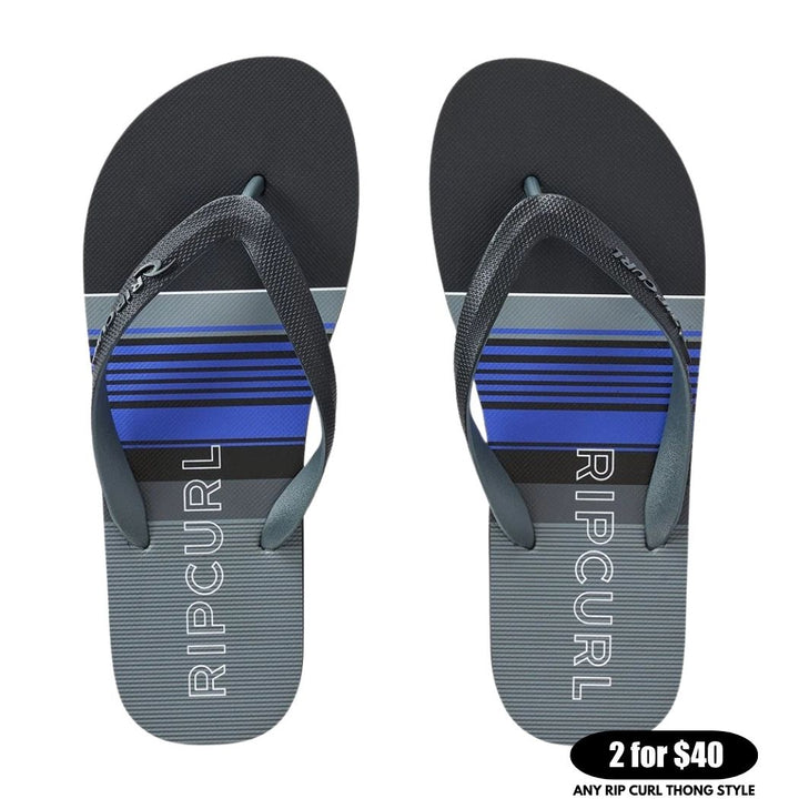 Rip Curl Daybreaker Bloom Thong Blue Black