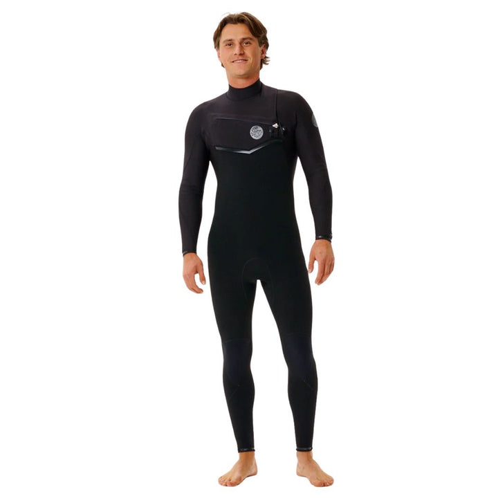 Rip Curl E Bomb 3 2 Chest Zip Steamer Black