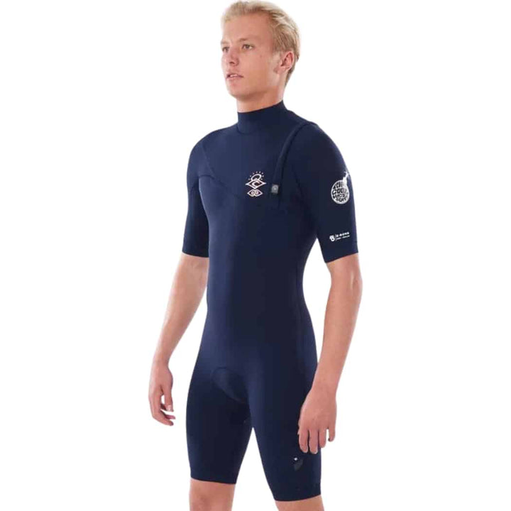 Rip Curl E Bomb Zip Free 22GB Springsuit Navy Red