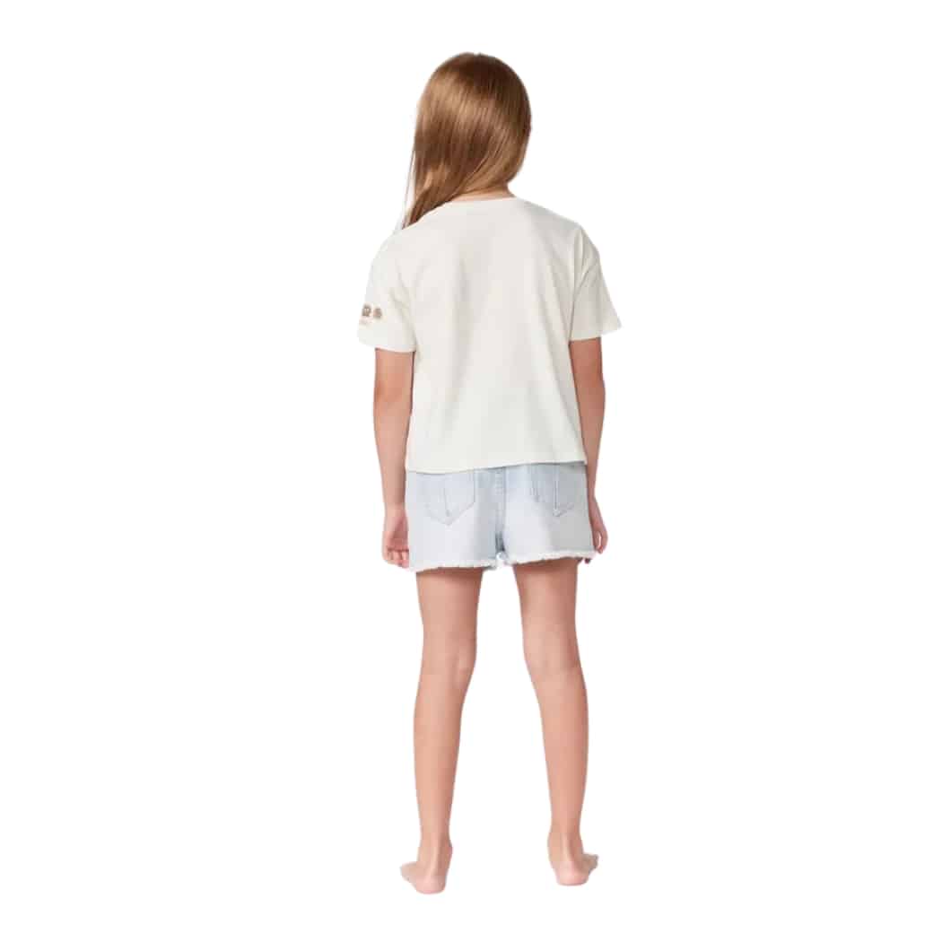  Rip Curl Earth Waves Tee Kids Bone