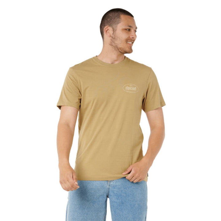Rip Curl Everyday Tee Dark Khaki