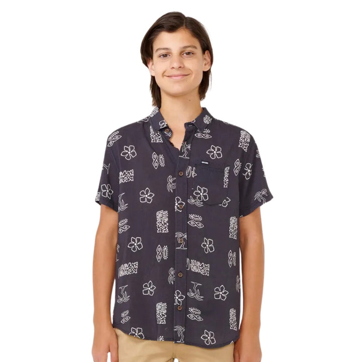 Rip Curl Evolution Shirt Boy Black