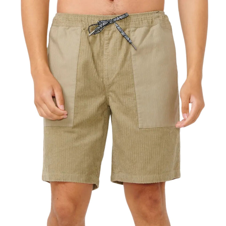 Rip Curl Fade Out Cord Volley Washed Moss