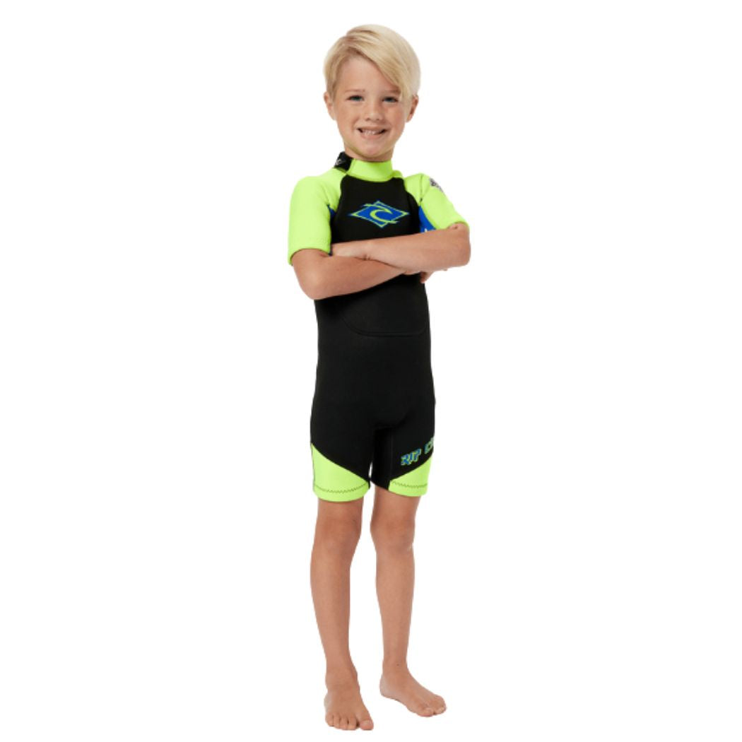 Rip Curl Groms Omega BZ Springsuit Lemon