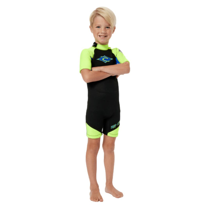 Rip Curl Groms Omega BZ Springsuit Lemon