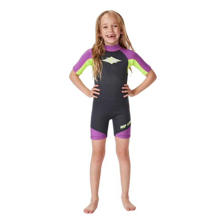 Rip Curl Groms Omega BZ Springsuit Purple