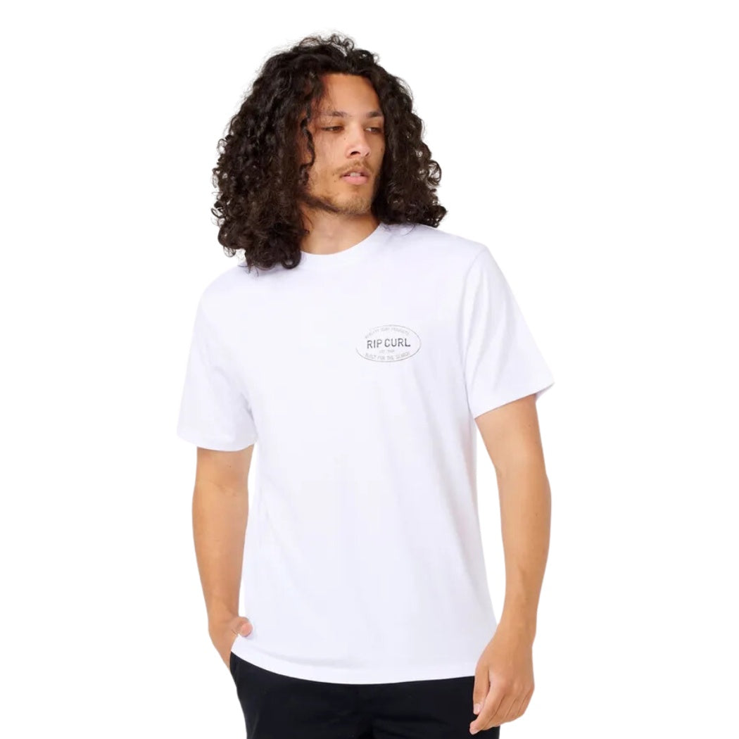 Rip Curl Hallmark Tee White 