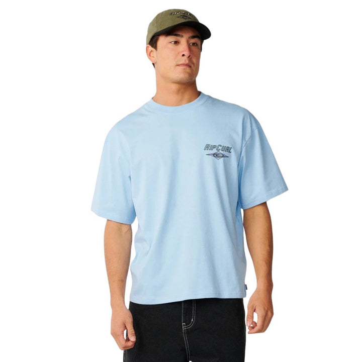 Rip Curl Heritage Icon Tee Blue Bell