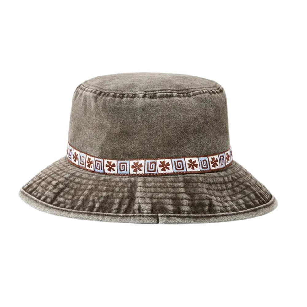  Rip Curl Holiday Tropics Washed UPF Hat Brown 