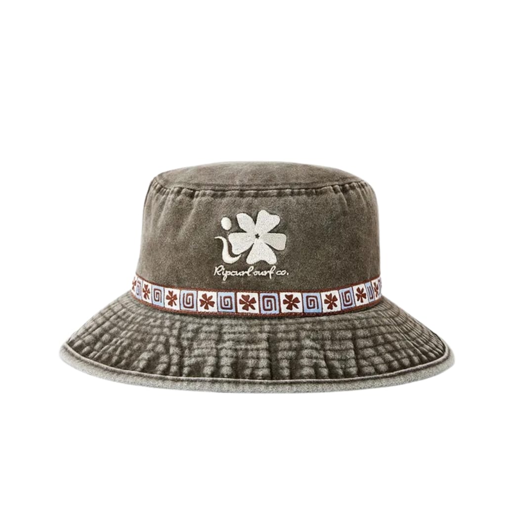 Rip Curl Holiday Tropics Washed UPF Hat Brown