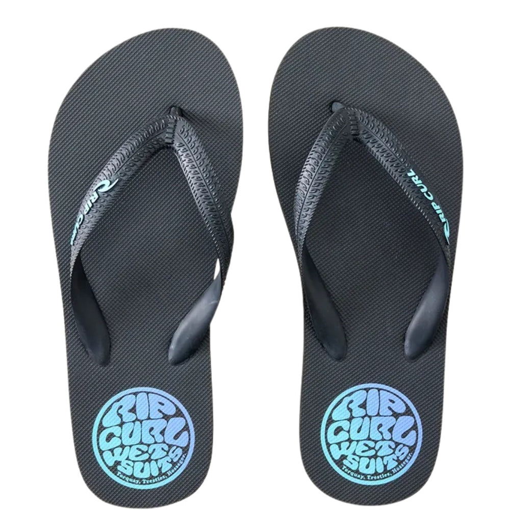 Rip Curl Icons Bloom Open Toe Boy Washed Black