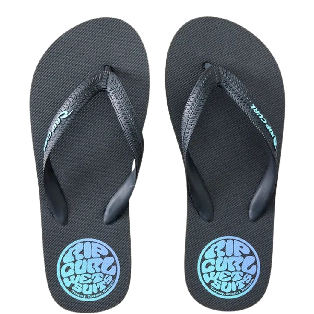 Rip Curl Icons Bloom Open Toe Boy Washed Black