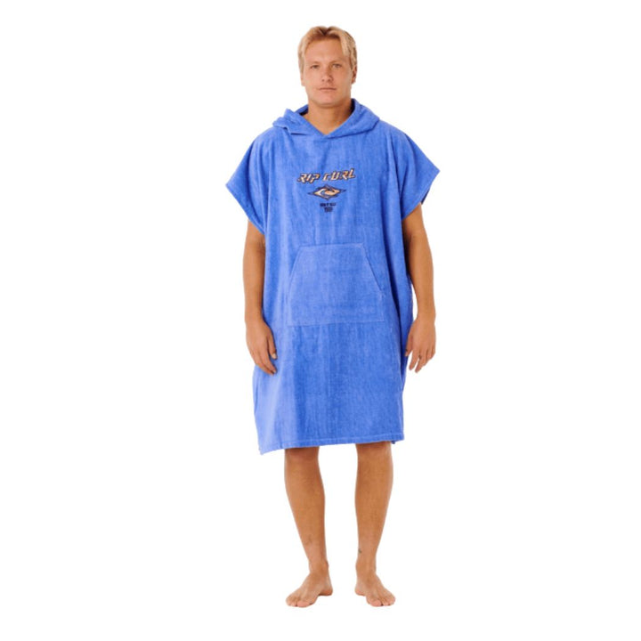 Rip Curl Logo Hooded Towel Blue Haze