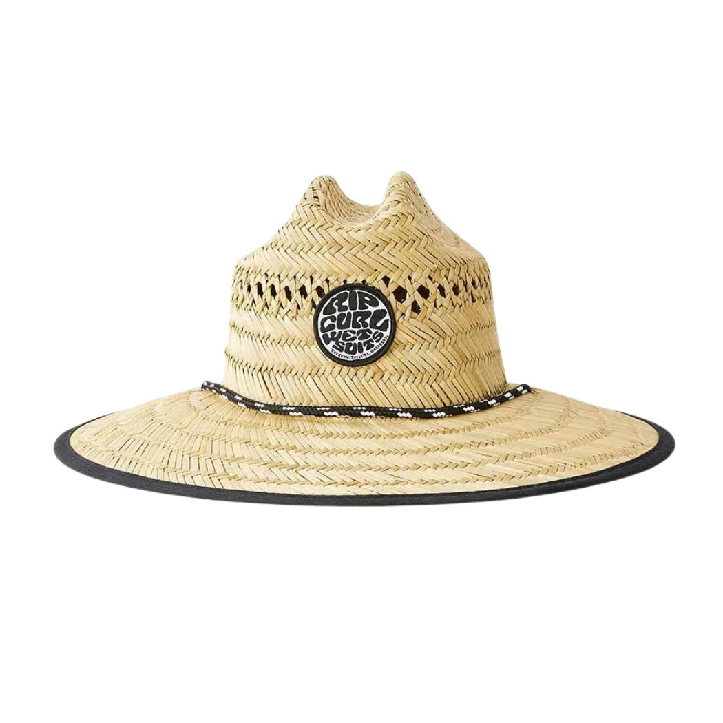 Rip Curl Logo Straw Hat Boy Natural