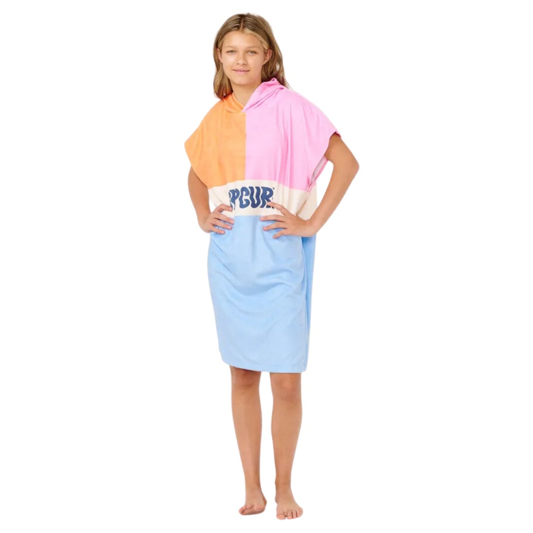 Rip Curl Mixed Hooded Towel Girl Light Pink