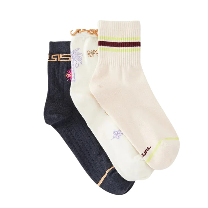 Rip Curl Mixed Sock 3pk Multico