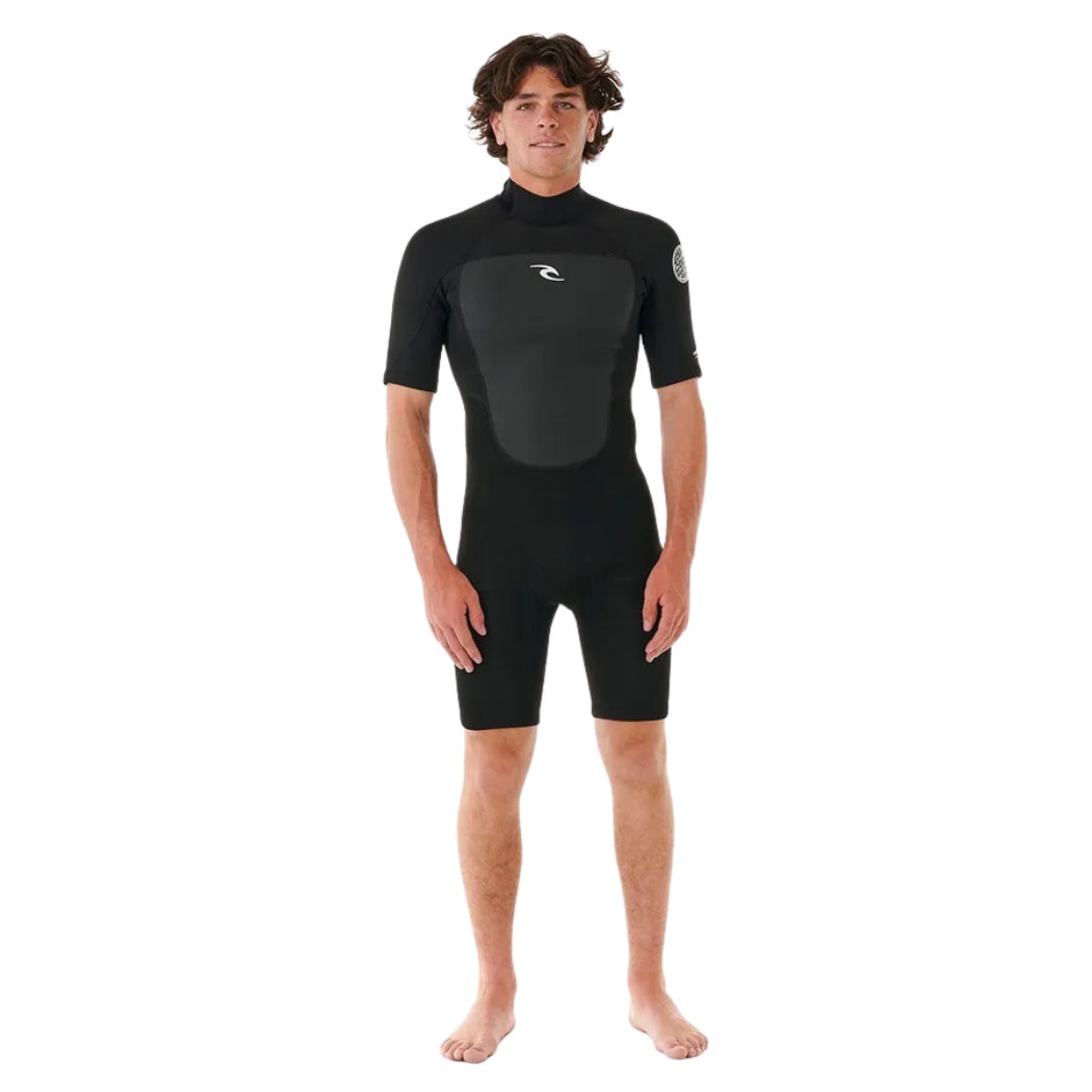 Rip Curl Omega 2mm Back Zip Spring Suit Black