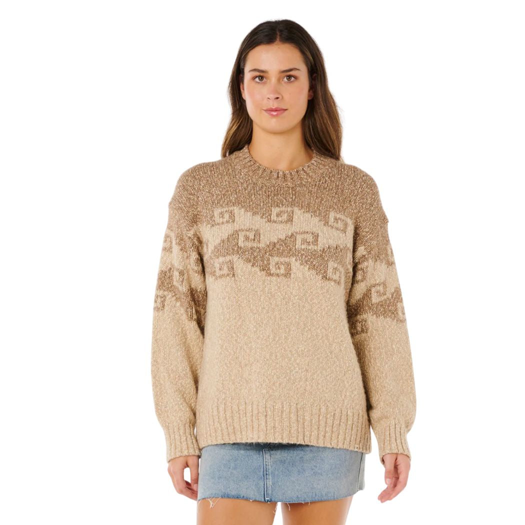 Rip Curl Pacific Coast Sweater Brown