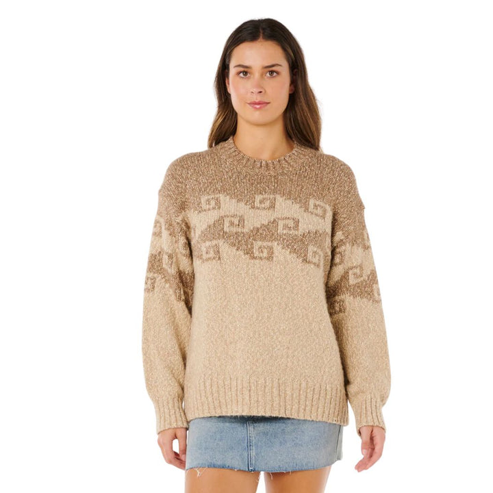 Rip Curl Pacific Coast Sweater Brown