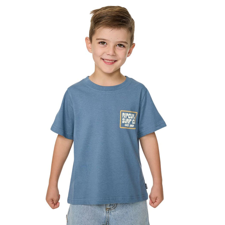 Rip Curl Pacific Rinse Sunrise Tee Boy Bluefin