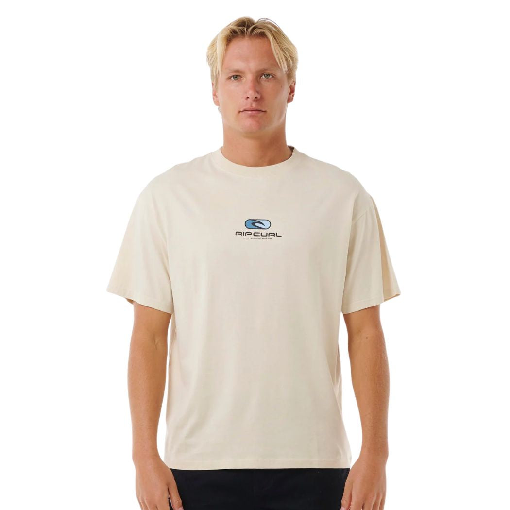 Rip Curl Pill Icon Tee Vintage White