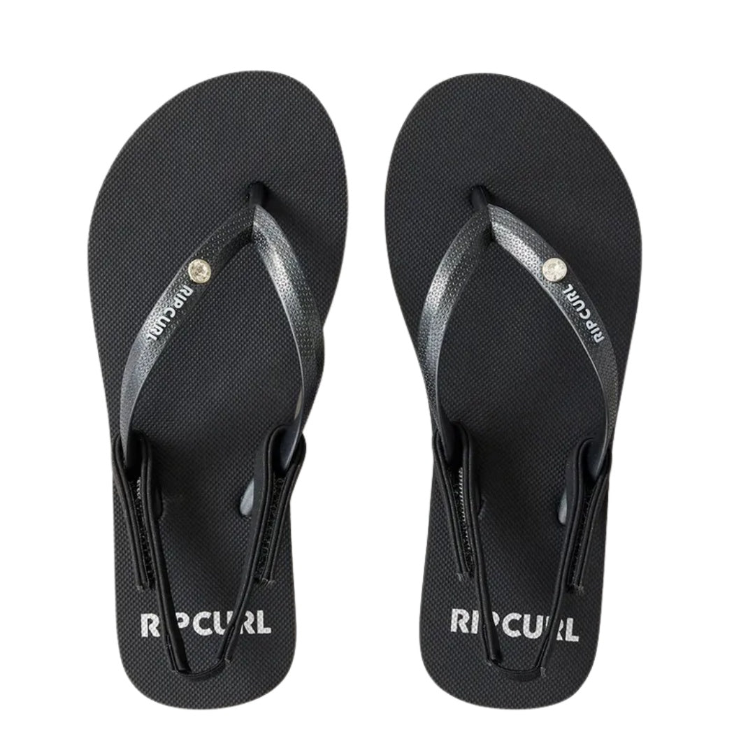 Rip Curl Premium Surf Bloom Open Toe Girl Black