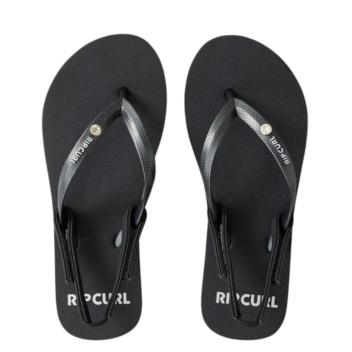 Rip Curl Premium Surf Bloom Open Toe Girl Black