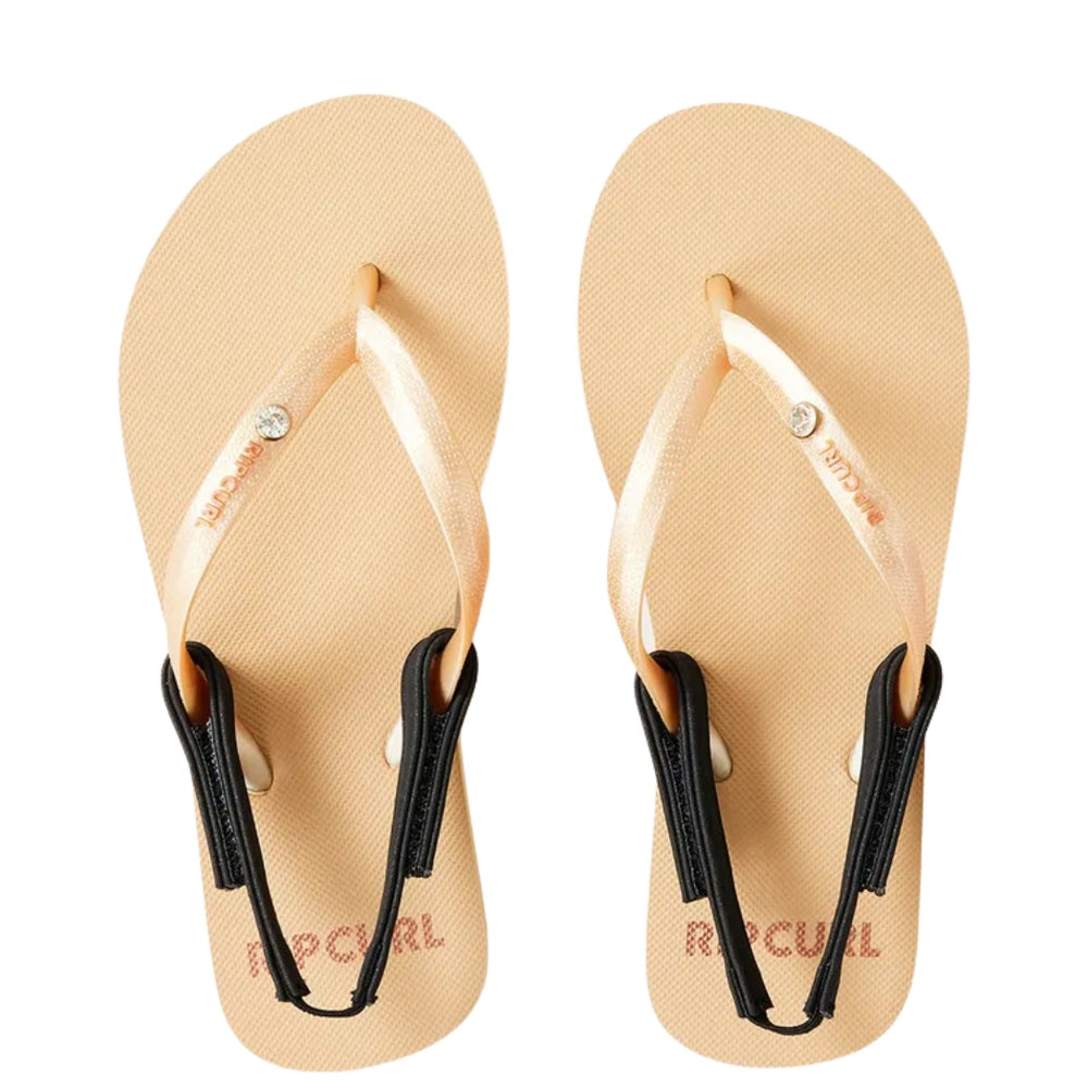 Rip Curl Premium Surf Bloom Open Toe Girl Gold