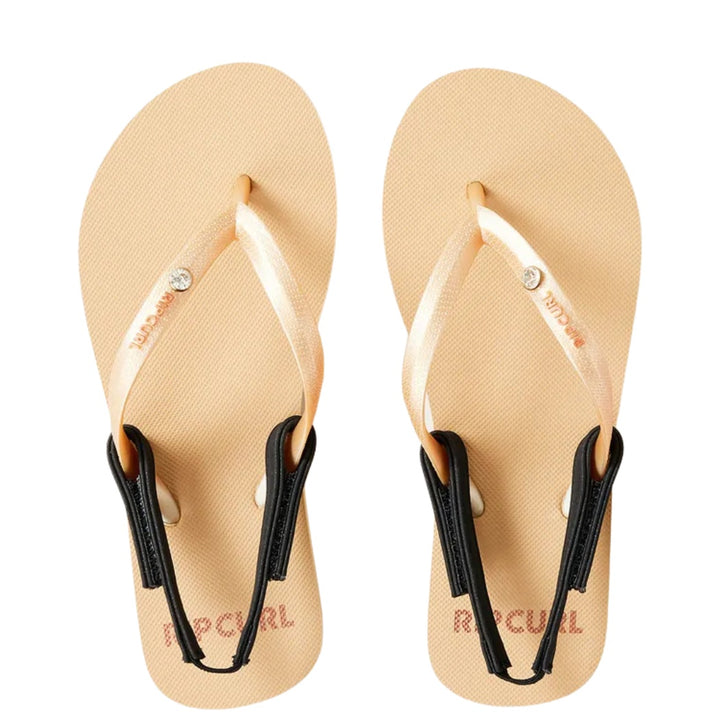Rip Curl Premium Surf Bloom Open Toe Girl Gold