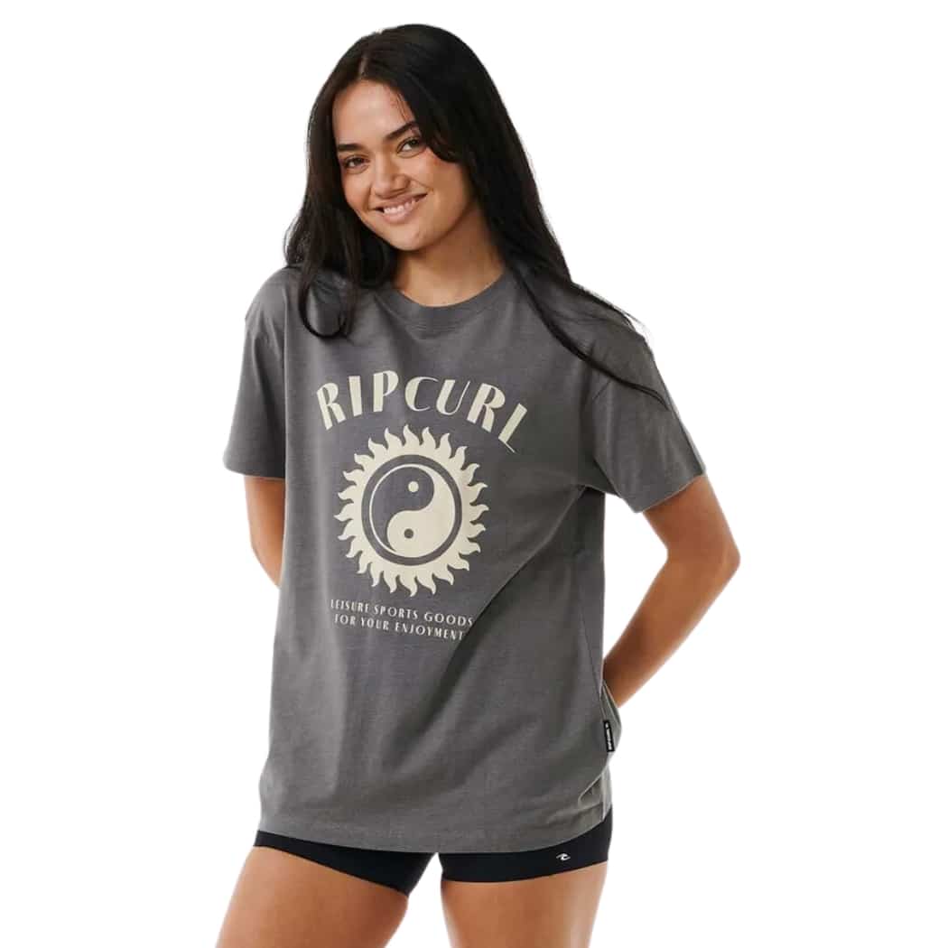 Rip Curl RSS Leisure Tee Charcoal