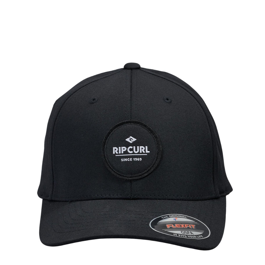 Rip Curl Routine Flexfit Cap Black Marle