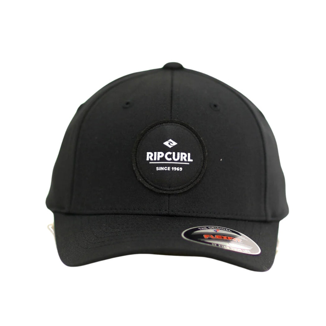 Rip Curl Routine Flexfit Cap Boy Black Marle 