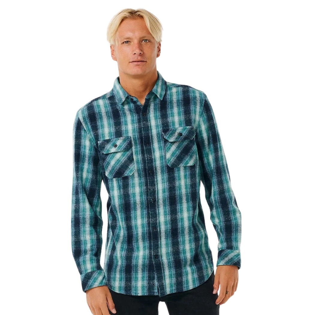 Rip Curl SWC Flannel Shirt Dark Navy