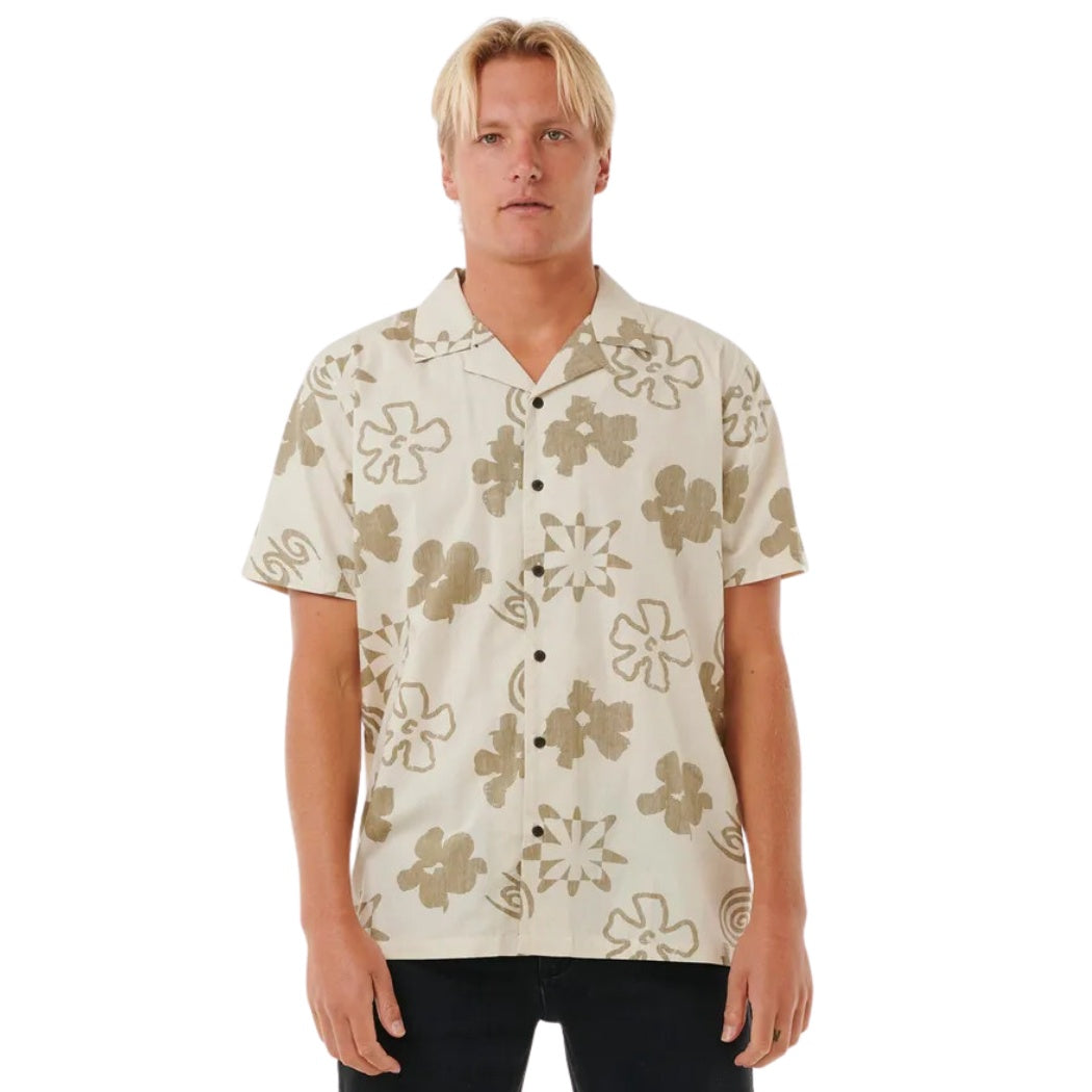 Rip Curl SWC Short Sleeve Shirt Vintage White
