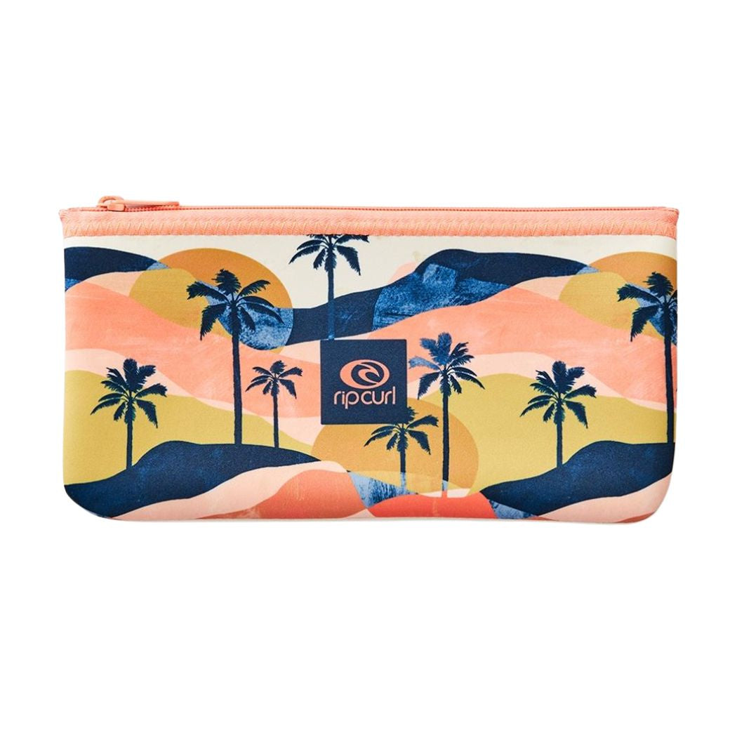 Rip Curl Small Mixed Pencil Case Navy Peach