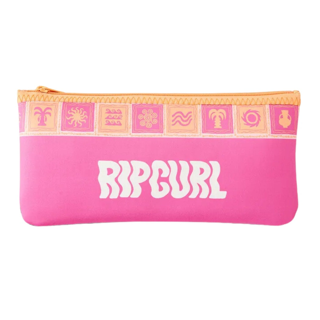 Rip Curl Small Pencil Case Variety Hot Pink