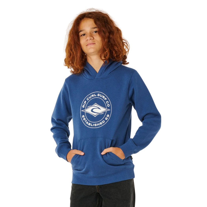 Rip Curl Stapler Hood Boy Light Navy