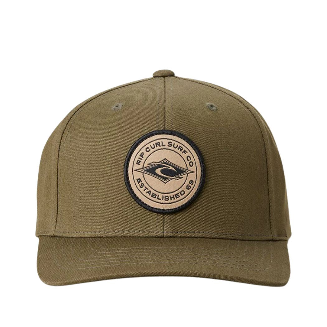 Rip Curl Stapler Snapback Cap Rock