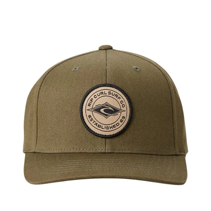 Rip Curl Stapler Snapback Cap Rock