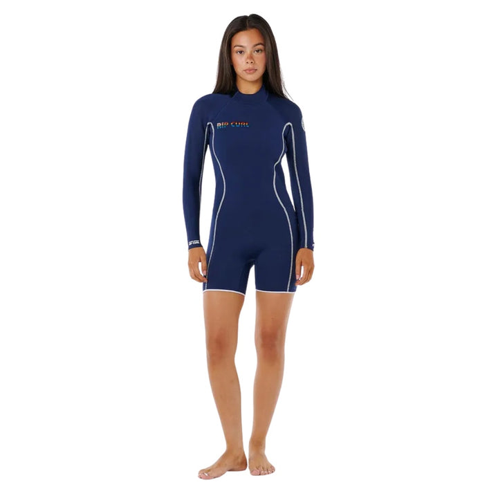 Rip Curl Steph Gilmore Dawn Patrol LS BZ Springsuit Black Pink