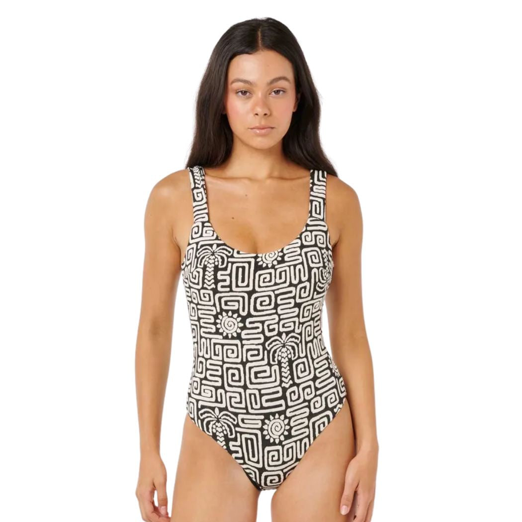 Rip Curl Sunset Jacquard One Piece Black