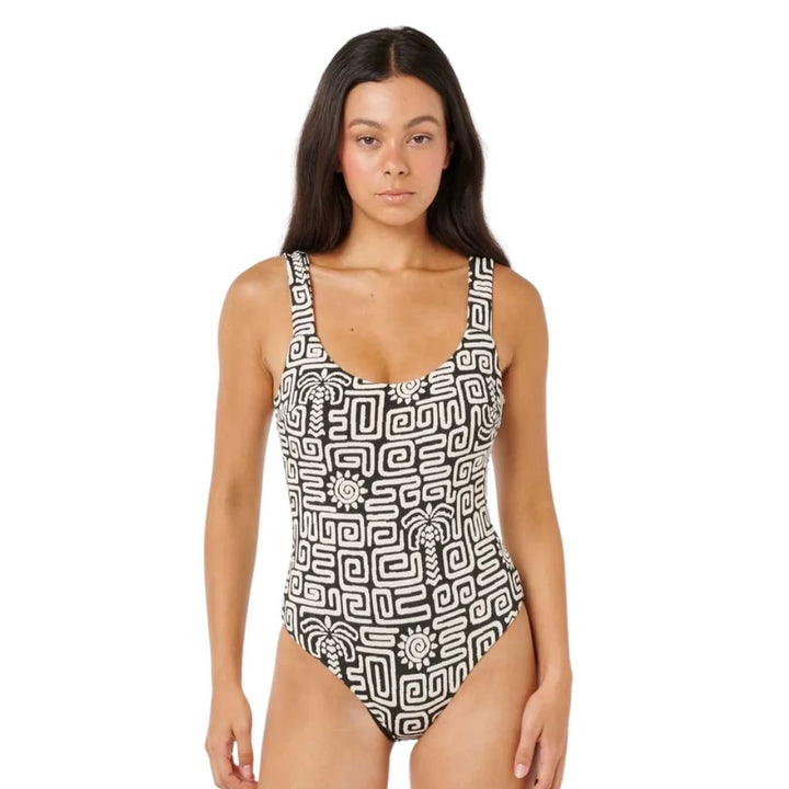 Rip Curl Sunset Jacquard One Piece Black