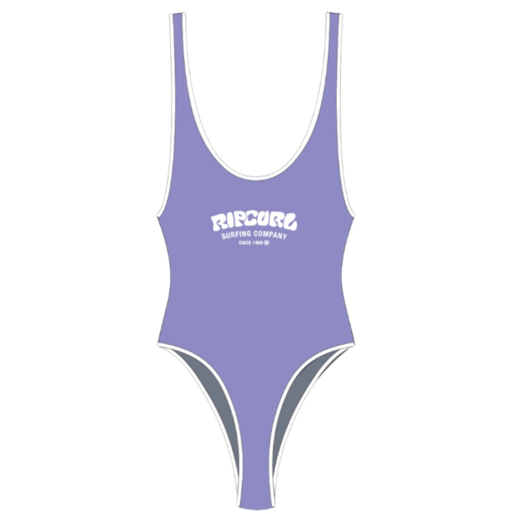 Rip Curl Surf Puff One Piece Purple