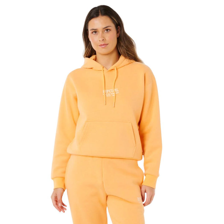 Rip Curl Surf Staple Relaxed Hoodie Peach
