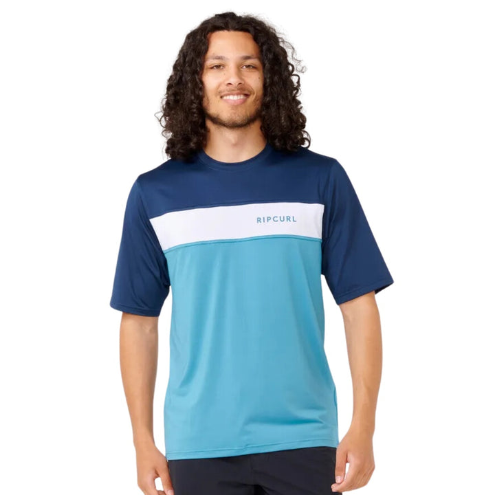 Rip Curl Undertow Short Sleeve Rash Shirt Ocean