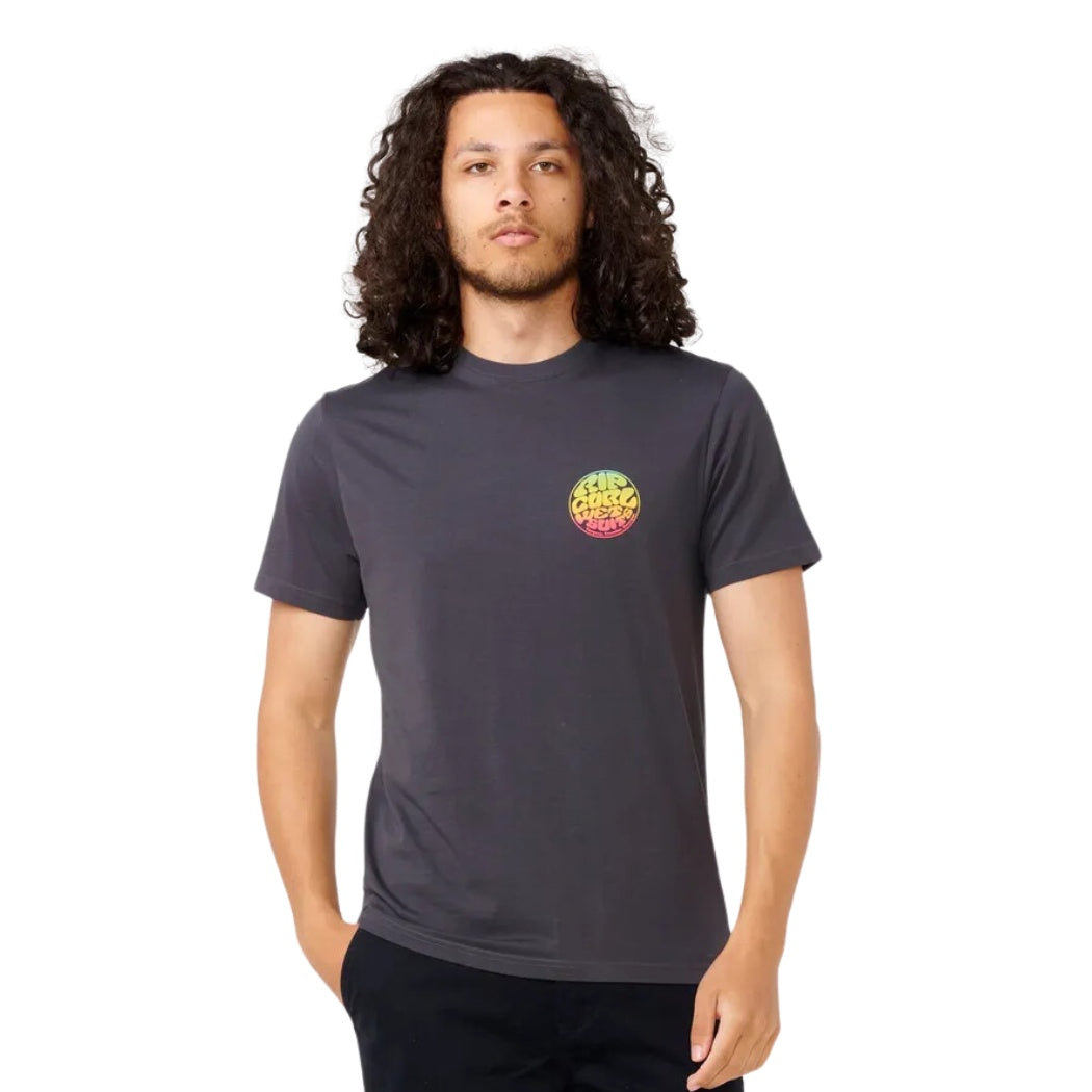 Rip Curl Wetsuit Icon Tee Washed Black