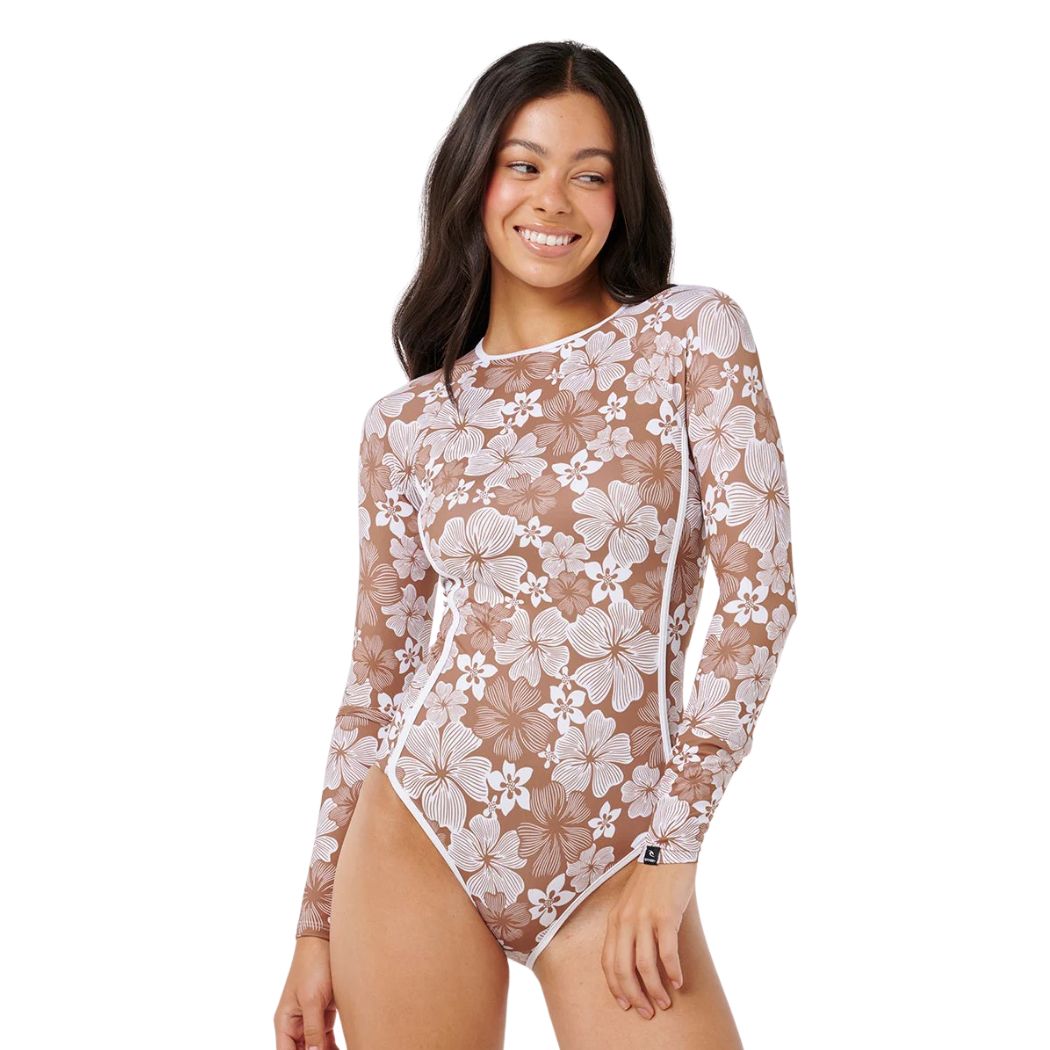 Rip Curl Aloha State UPF Surfsuit Brown