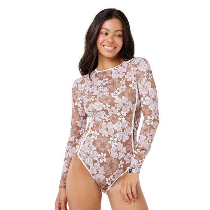 Rip Curl Aloha State UPF Surfsuit Brown