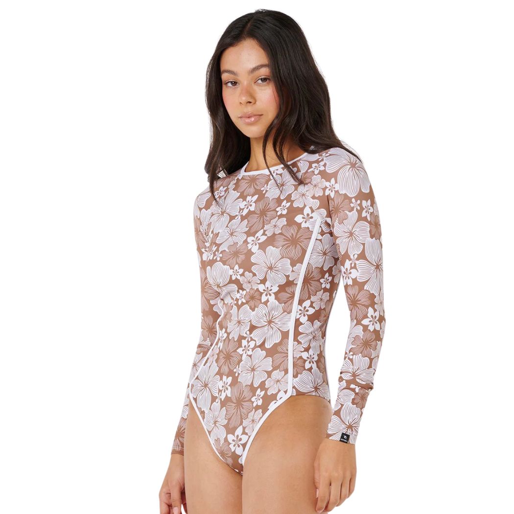 Rip Curl Aloha State UPF Surfsuit Brown